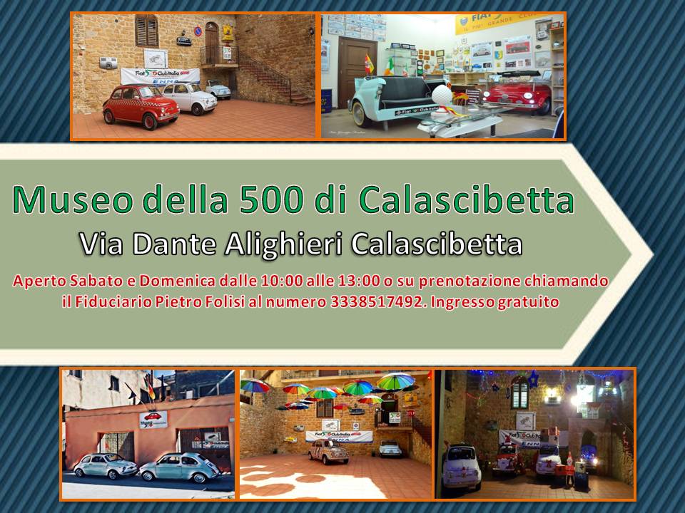 Museo della FIAT 500, Calascibetta