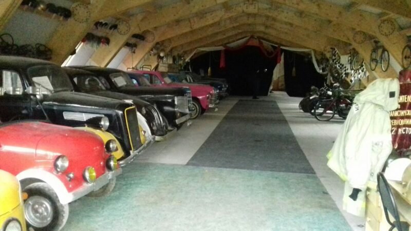 Museum of old cars and motorcycles