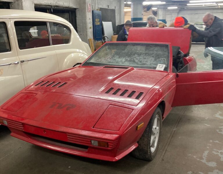 1983 TVR Tasmin Donated to British Transportation Museum