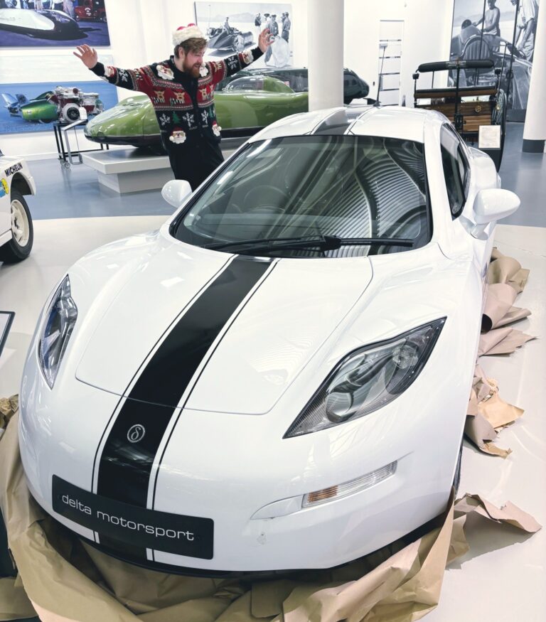 2011 Delta Motorsport E-4 Joins the Collection of British Motor Museum