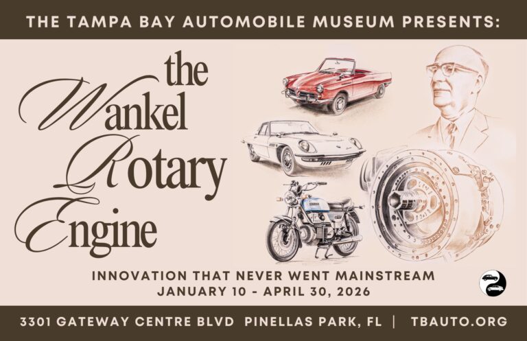 New Exhibition Coming to the Tampa Bay Automobile Museum