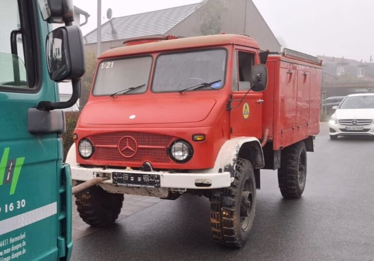 Unimog U404 Joins the Collection of Hermeskeil Fire Service Museum 