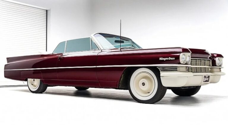 1963 Cadillac Series 62 Goes From Ice-Cream Selling to Museum Display
