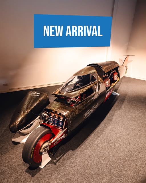 Haynes Motor Museum Has Guy Martin’s Triumph Infor Rocket Streamliner On Display Now