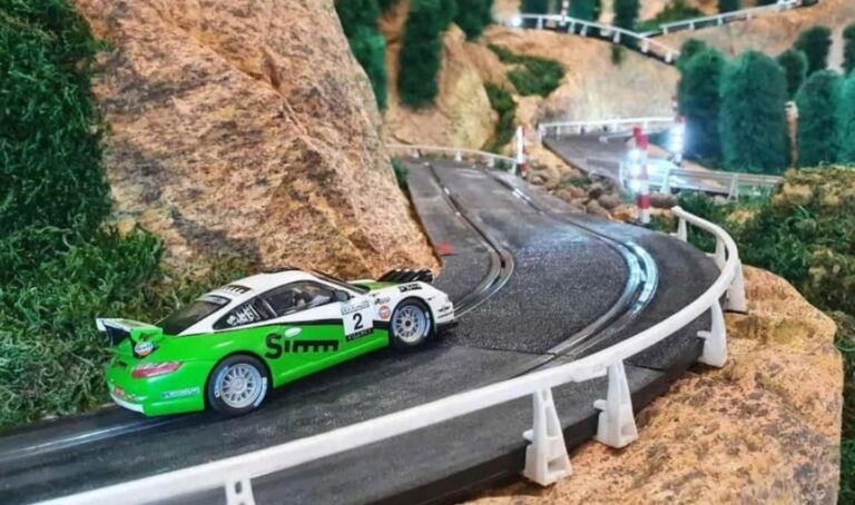 60 Years Of Scalextric Exhibition And Racetrack In Valencia