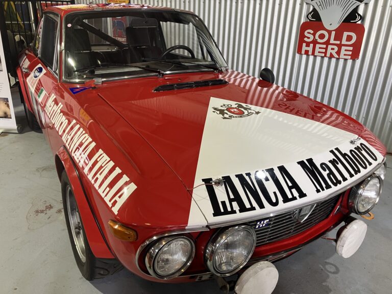 Jensen Interceptor, Lancia Fulvia Arrive at Gilbert’s Motor Museum
