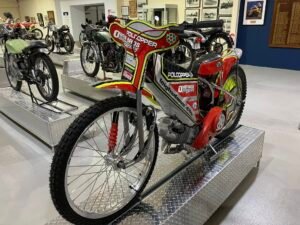 JAWA Speedway Motorcycle Rolls in National Motor Racing Museum