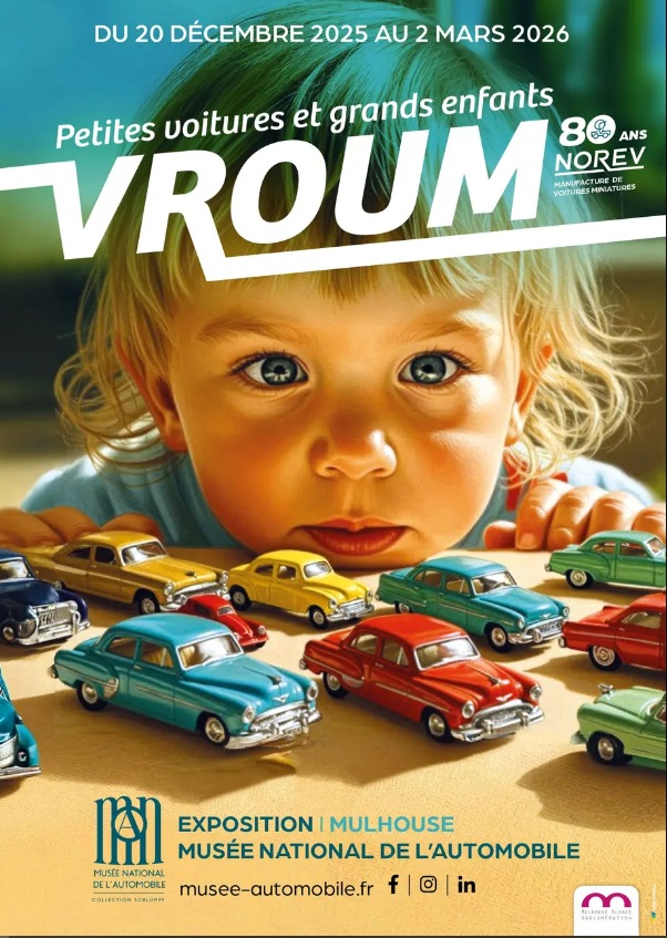 “Vroom: Toy Cars And Big Kids” Is Coming to Mulhouse