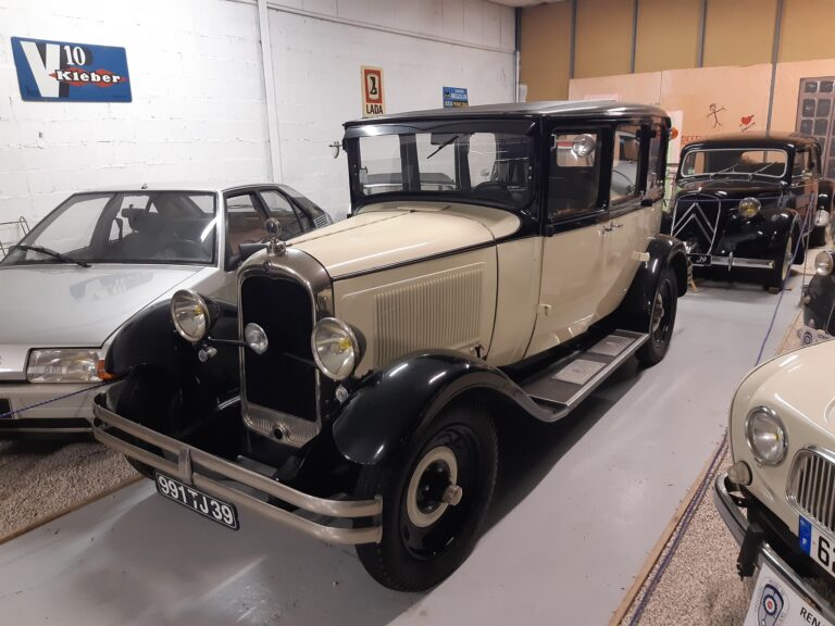 Classic Vehicle Museum of Perrigny Adds Citroën AC4F to Its Collection