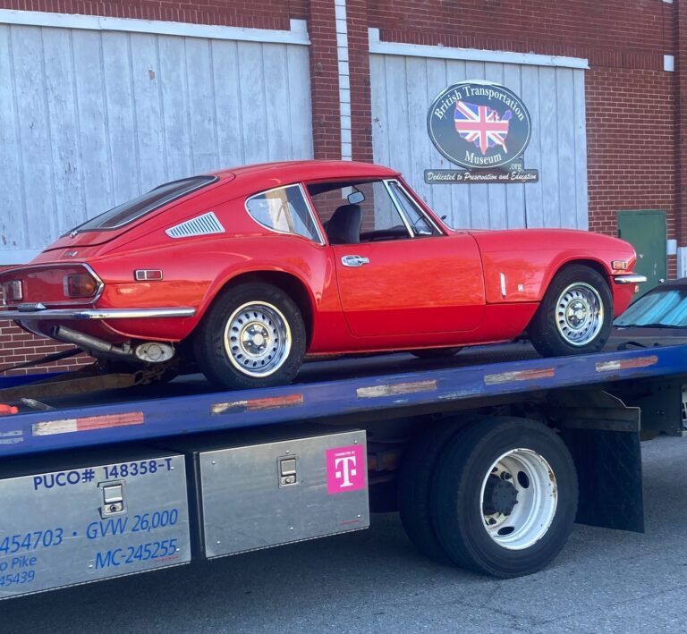 1976 Triumph GT6 Mk III Donated to British Transportation Museum