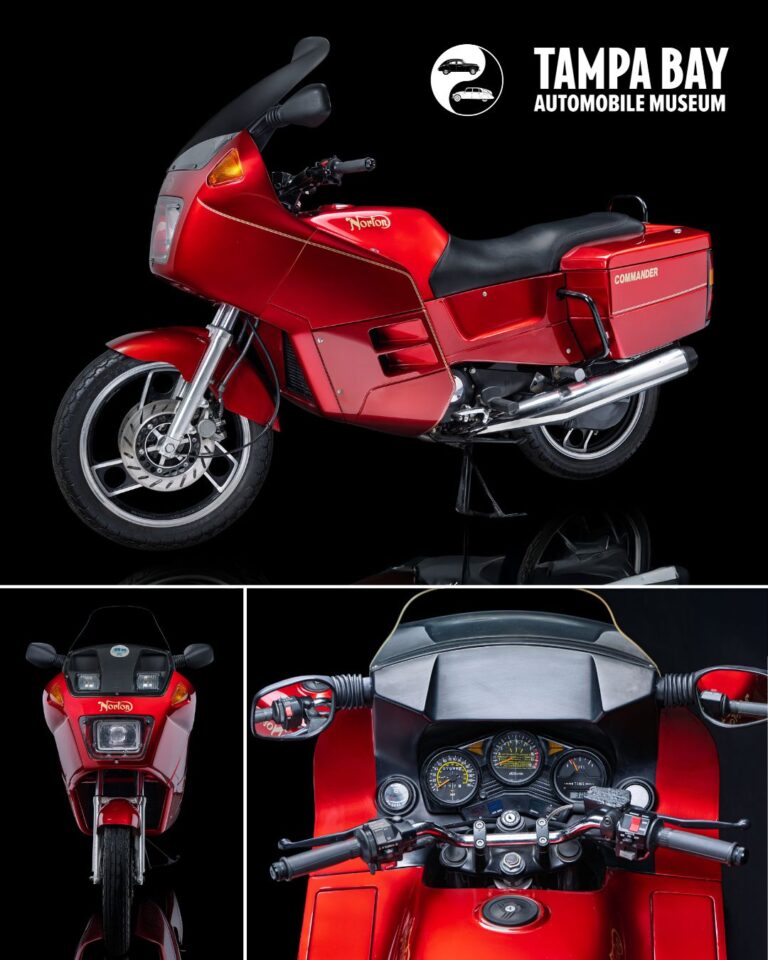 Tampa Bay Automobile Museum Adds First Motorcycle to Its Collection