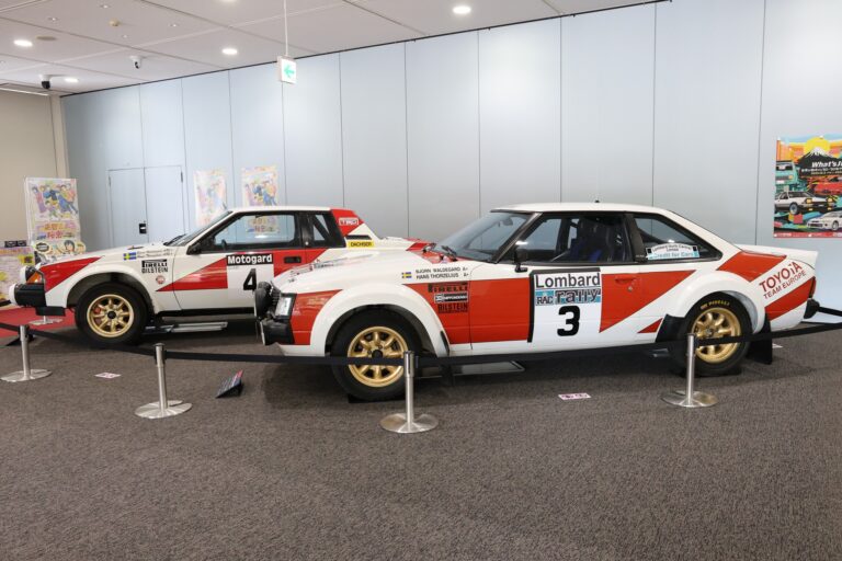 Toyota Automobile Museum Showcases Toyota Factory Rally Cars