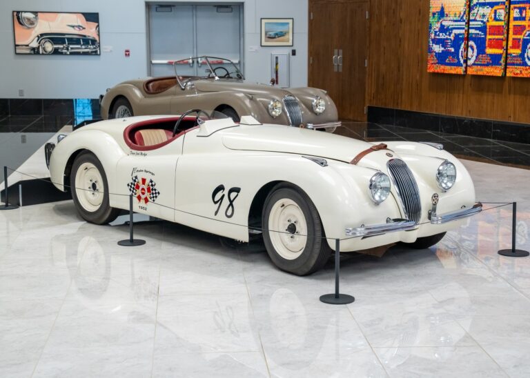 1950 Jaguar XK120 Roadster Now on Display at Savoy Automobile Museum 