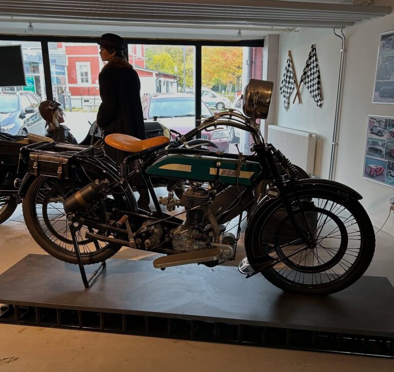 1919 BSA Motorcycle Enriches the Collection of Motala Motormuseum