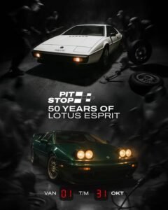 Louwman Museum Marks 50th Anniversary of the Lotus Esprit with Special Cars