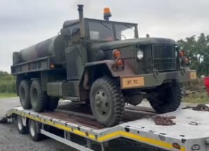Military and Contemporary History Museum of Stammheim Acquires M50A3 Water Truck