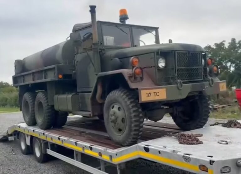Military and Contemporary History Museum of Stammheim Acquires M50A3 Water Truck