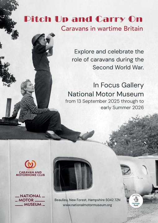 “Pitch Up And Carry On” Opens At The National Motor Museum