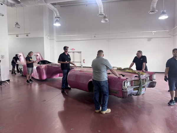 Dezerland Park’s Orlando Auto Museum Acquires Elvis Presley’s 41-foot, Guitar-shaped Pink Cadillac