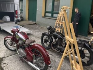 Museum of Nový Jičín Presents Freshly Restored AJS and Jawa Motorcycles