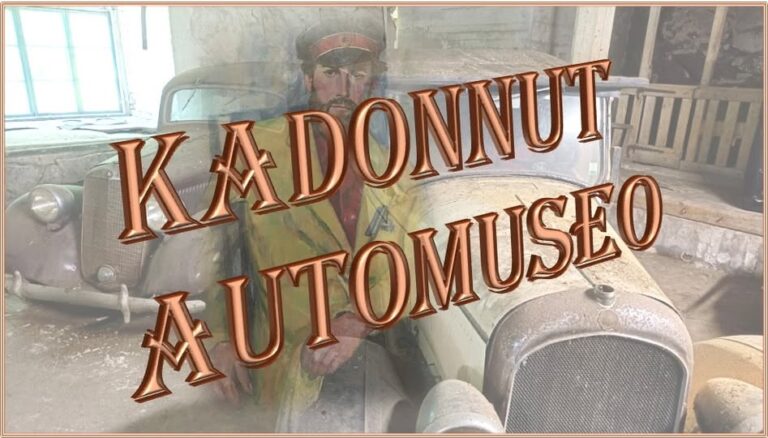 Finnish Automobile Museums Advisory Board Helps Revive Lost Car Museum Collection