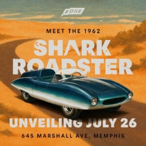 Unique El Tiburon Shark Roadster Is Now On Display At Edge Motor Museum