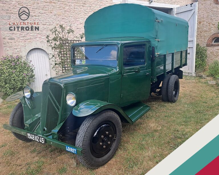 1948 Citroën Type 23 Joins the Colletion of L’Aventure Citroën