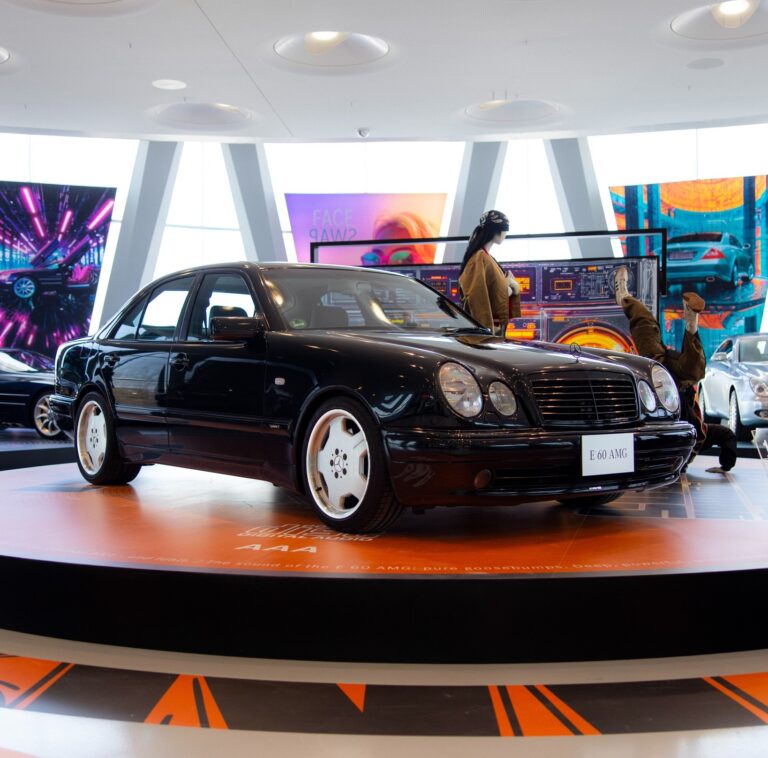 Ultimate W210 AMG Car Now on Display at Mercedes-Benz Museum