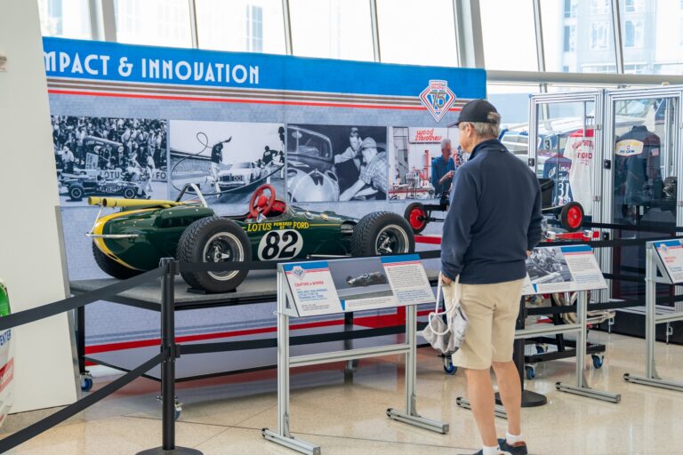 Latest Exhibit of NASCAR Hall of Fame Dedicated to Wood Brothers Racing