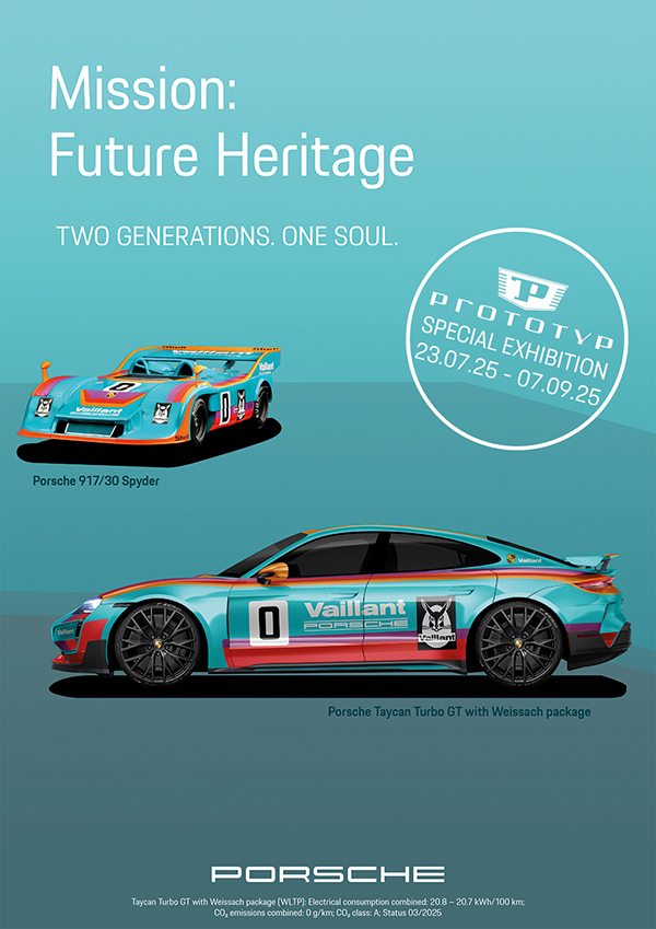 Misson: Future Heritage – Porsche Special Exhibition At The PROTOTYP Museum Opens in July
