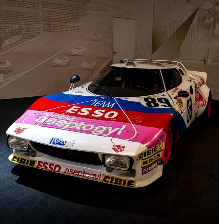 Museum of the 24 Hours of Le Mans Welcomes 1976 Lancia Stratos and 1998 Toyota GT-One