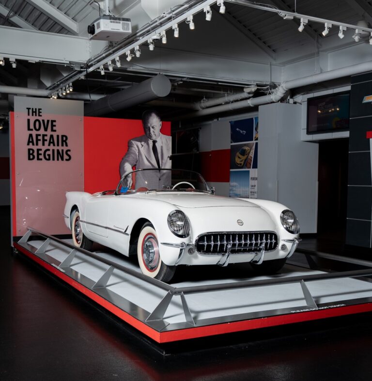 First Vehicle Loaned to the National Corvette Museum Restored and Back on Display