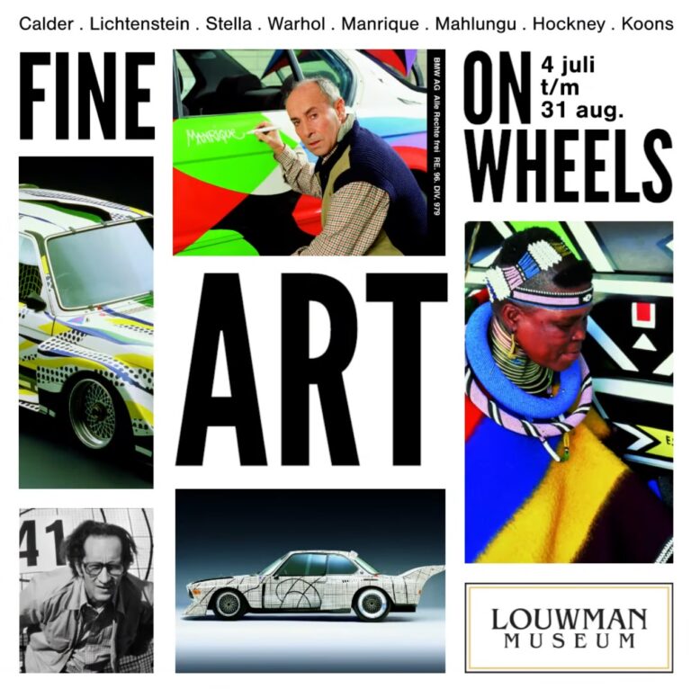 BMW Art Cars in the Louwman Museum