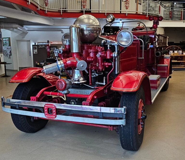 1931 Ahrens-Fox Pumper Truck Gifted to Michigan Firehouse Museum