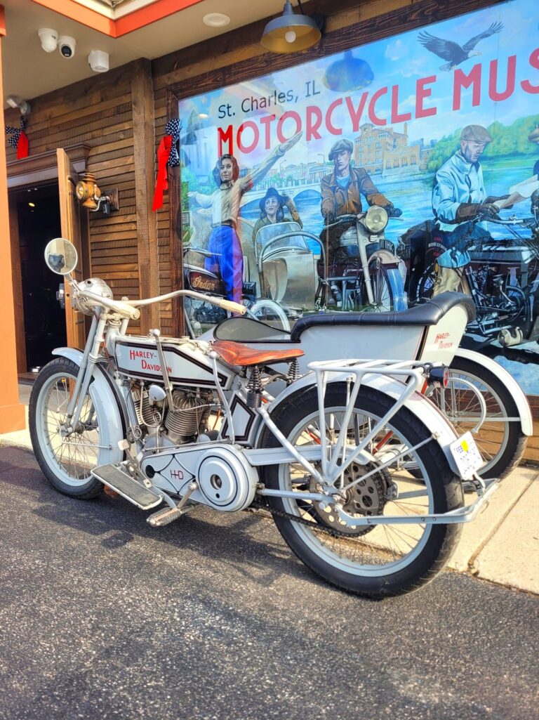St. Charles Motorcycle Museum & Art Gallery Welcomes 1915 Harley Davidson Model F