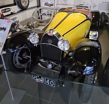 Bugatti T55 Tribute Joins Bugattimuseum in Germany