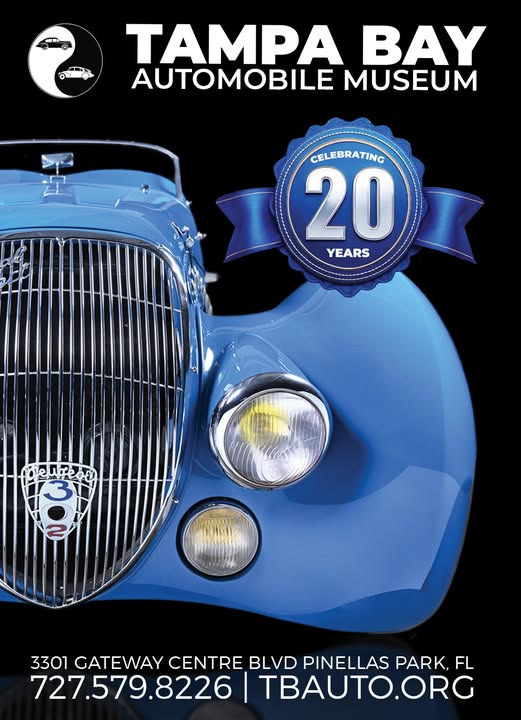 Tampa Bay Automobile Museum Celebrates 20th Anniversary
