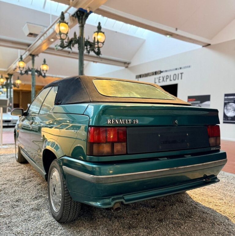 National Automobile Museum Adds 1992 Renault 19 Cabriolet to Its Collection