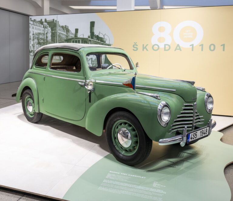 Škoda 1101 ‘Tudor’ Celebrates 80 Years With a Special Exhibition at the Škoda Museum