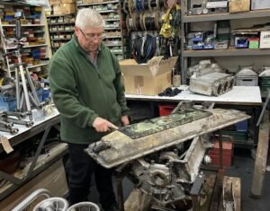 Restoration Race as Damage Discovered in World Land Speed Record Breaker Sunbeam 1000hp Second Engine