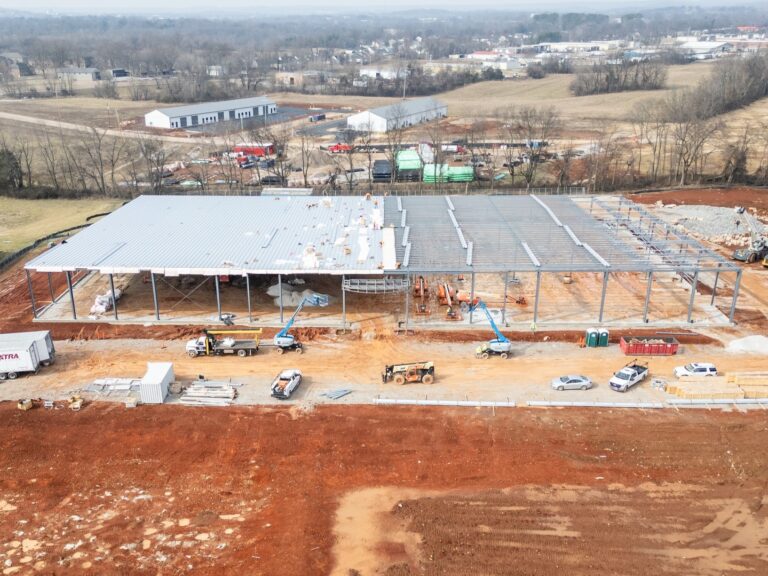 Construction Advances on National Corvette Museum’s New Collections Facility