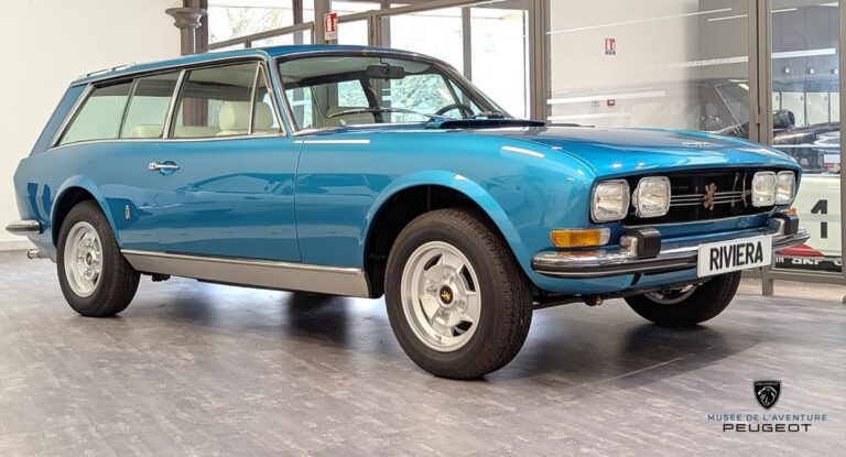 L’Aventure Peugeot Showcases 504 Riviera Replica