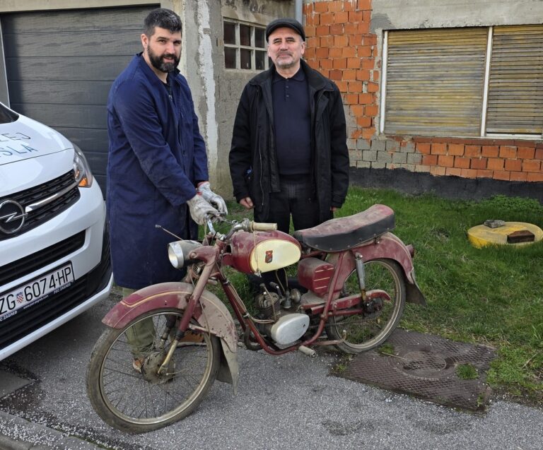 Partizan M-50 Moped Donated to Nikola Tesla Technical Museum
