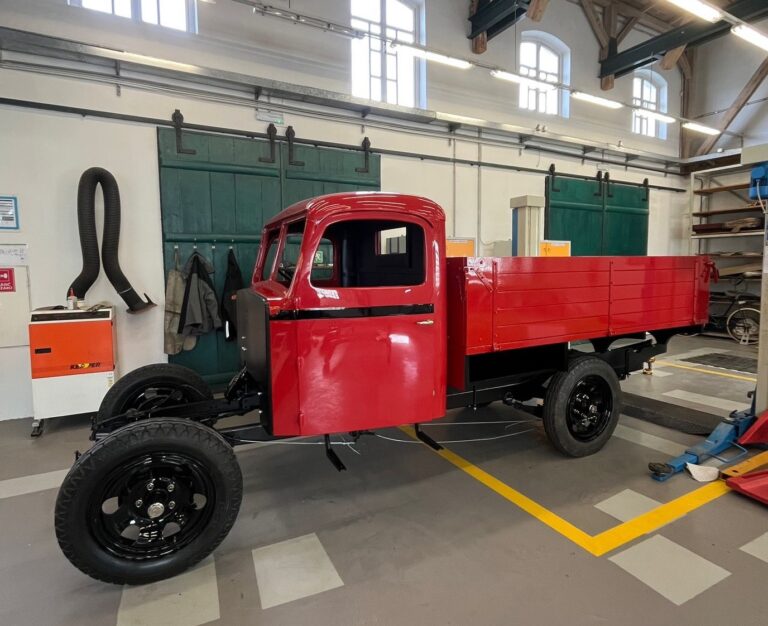 Škoda Museum Provides Update on 104/II Truck as Restoration Progresses