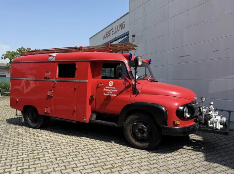 Fire Museum Bavaria Welcomes LF 8 Fire Engine on Ford FK2500 Chassis