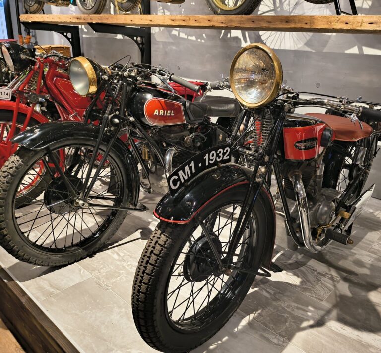 St. Charles Motorcycle Museum Adds 1932 Gnome and Rhone 1934 Ariel to Its Collection