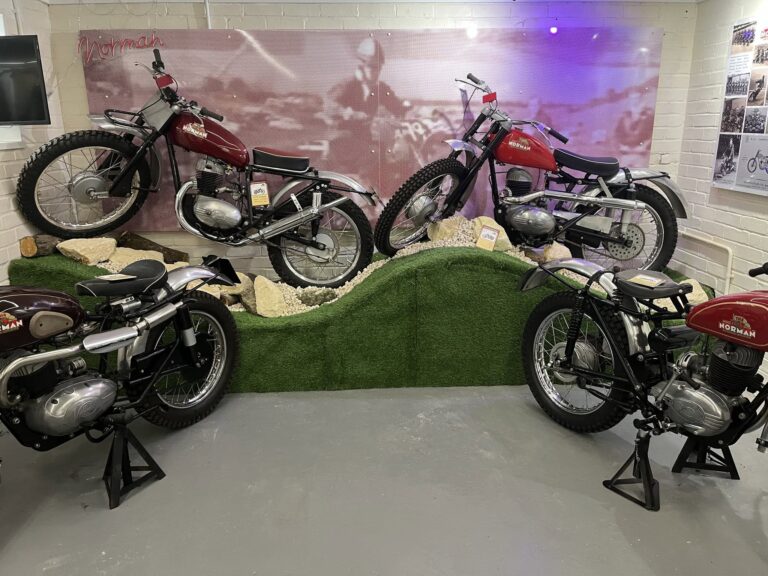 Dover Transport Museum Hosts World’s Largest Collection of Norman Motorcycles
