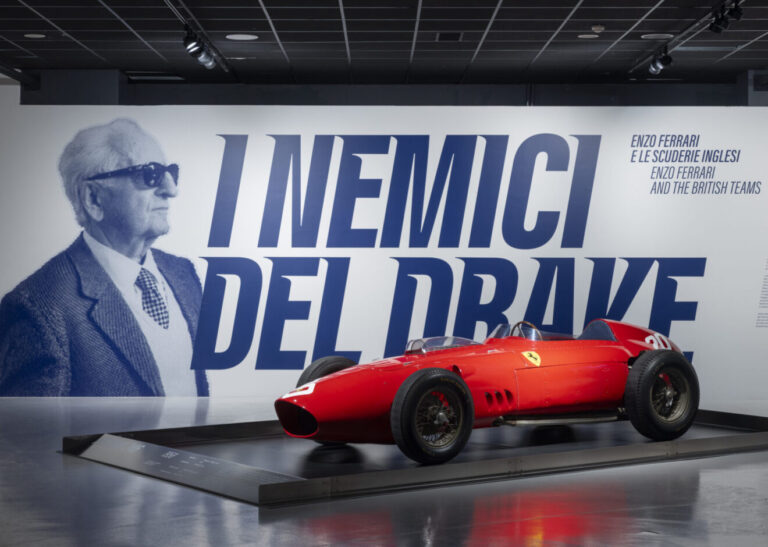 The Drake’s Enemies. Enzo Ferrari and the British Teams Exhibition Opens At MAuto