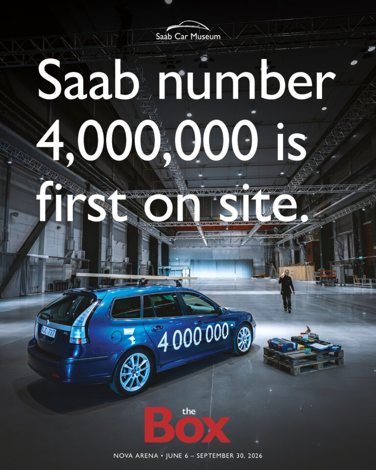 Jubilee 9-3 Sport Combi to Be Displayed at Saab Car Museum’s forthcomig ‘The Box’ Exhibition