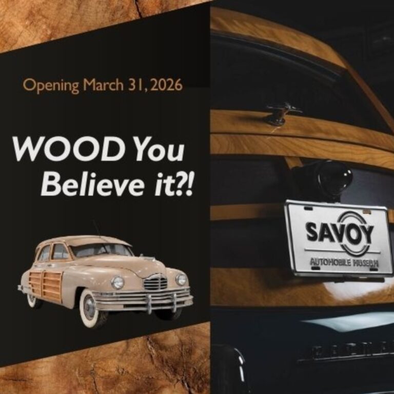 New Exhibit Opens at Savoy Automobile Museum